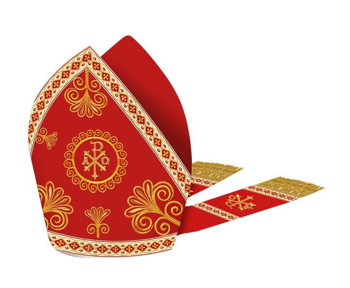 Liturgical Roman Mitre Vestment and Trims