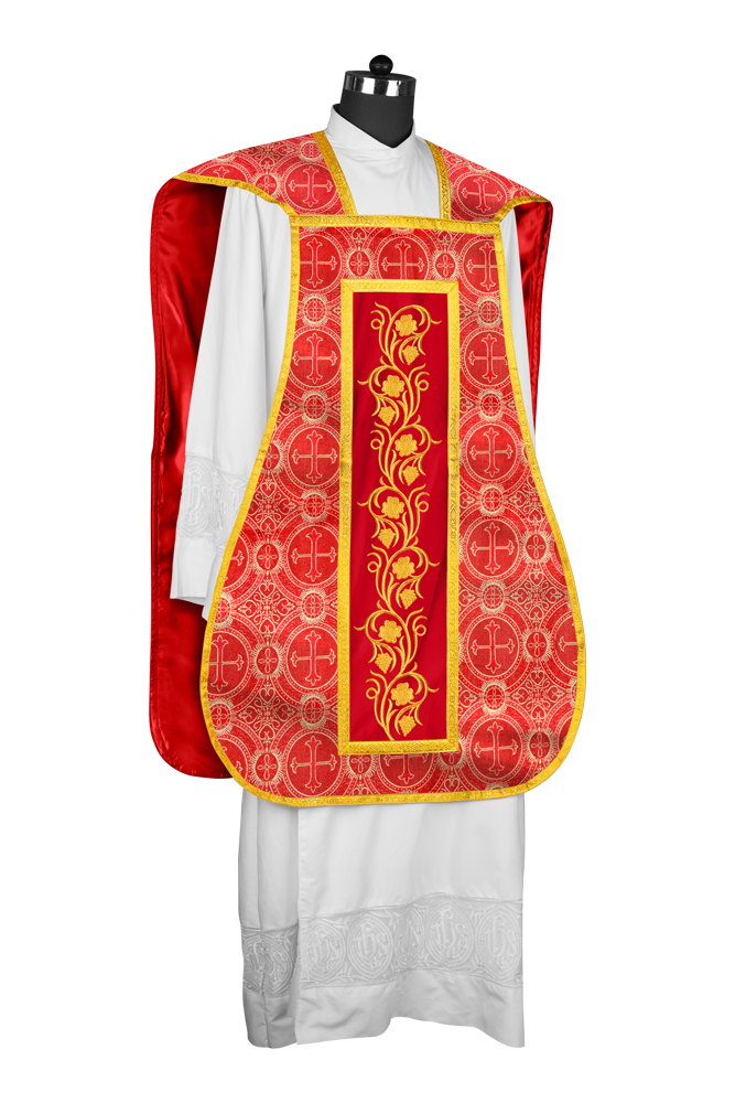 Catholic fiddleback chasuble vestment - Grapes collection