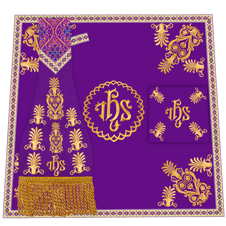 Embroidered Motif and Trims Mass Set