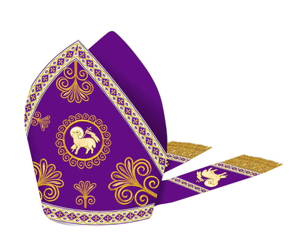 Liturgical Roman Mitre Vestment and Trims