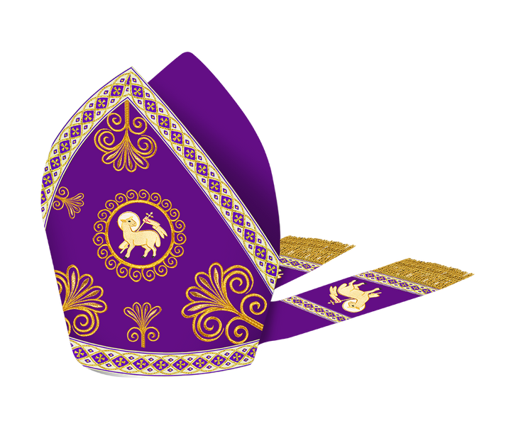 Liturgical Roman Mitre Vestment and Trims