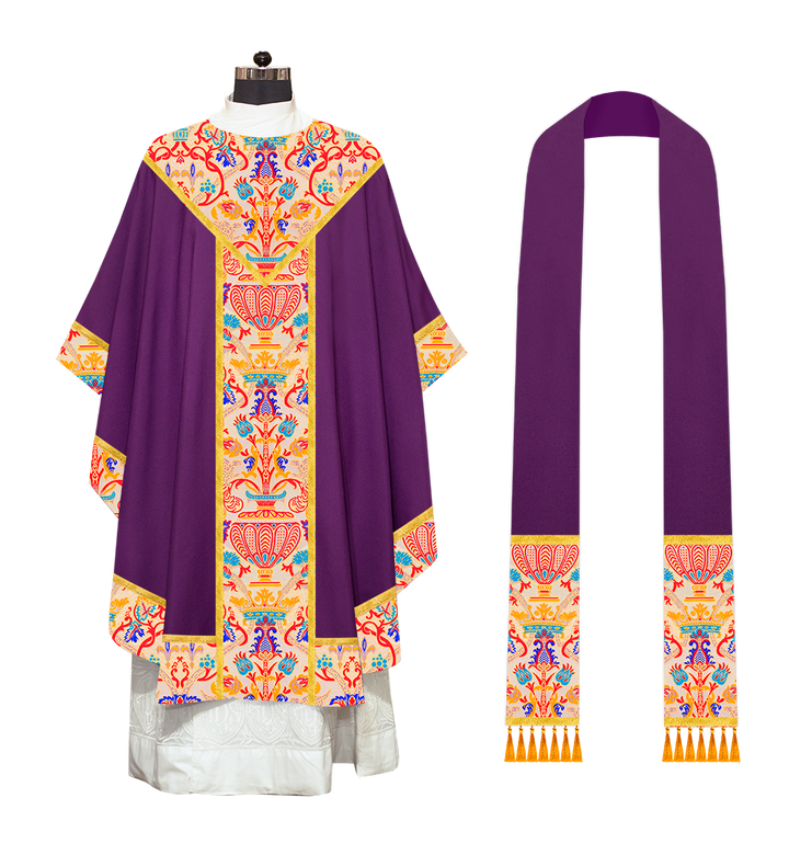 TAPESTRY GOTHIC CHASUBLE