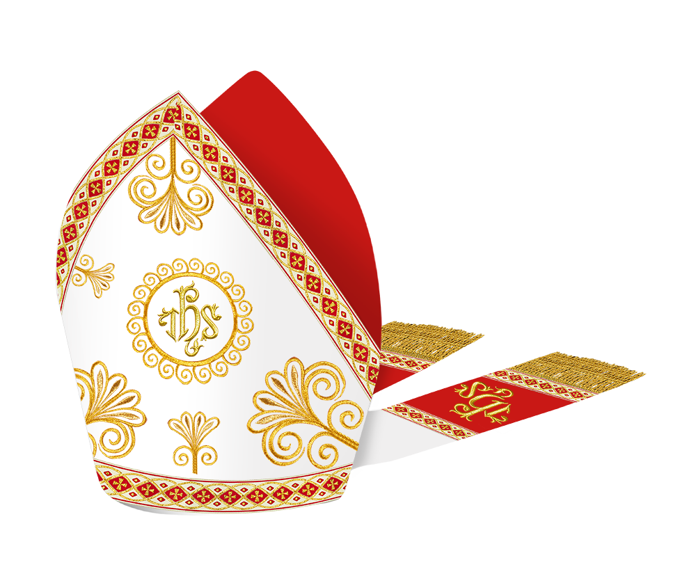 Liturgical Roman Mitre Vestment and Trims