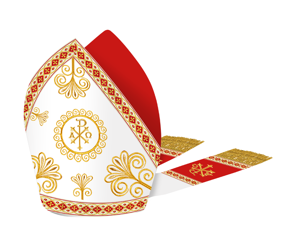 Liturgical Roman Mitre Vestment and Trims