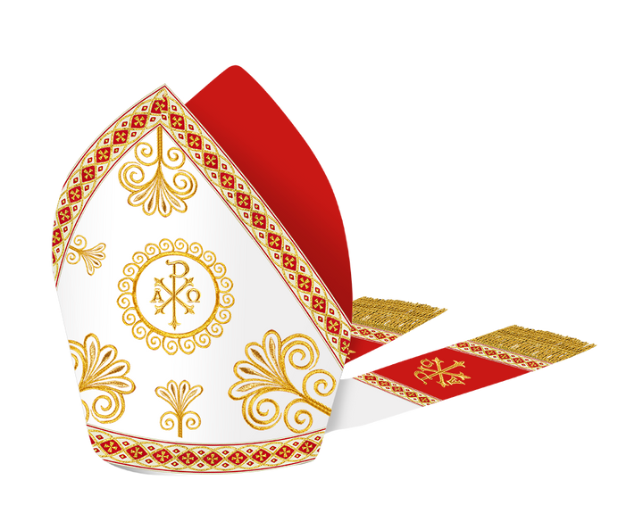 Liturgical Roman Mitre Vestment and Trims