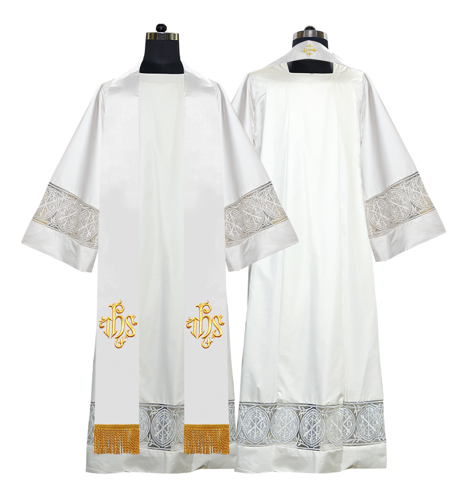 SPIRITUAL MOTIF EMBROIDERED STOLE