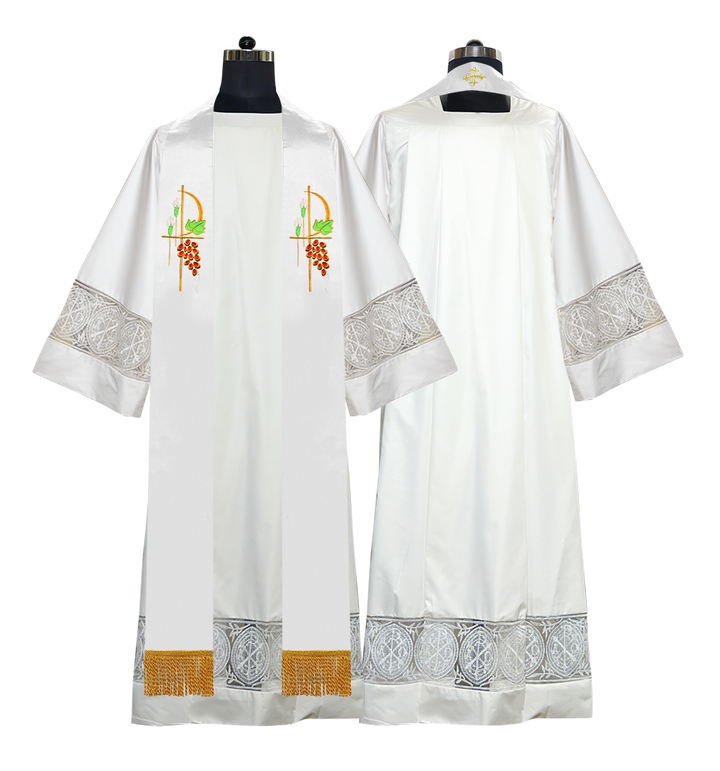 Motif with Grapes embroidery - Clergy stoles