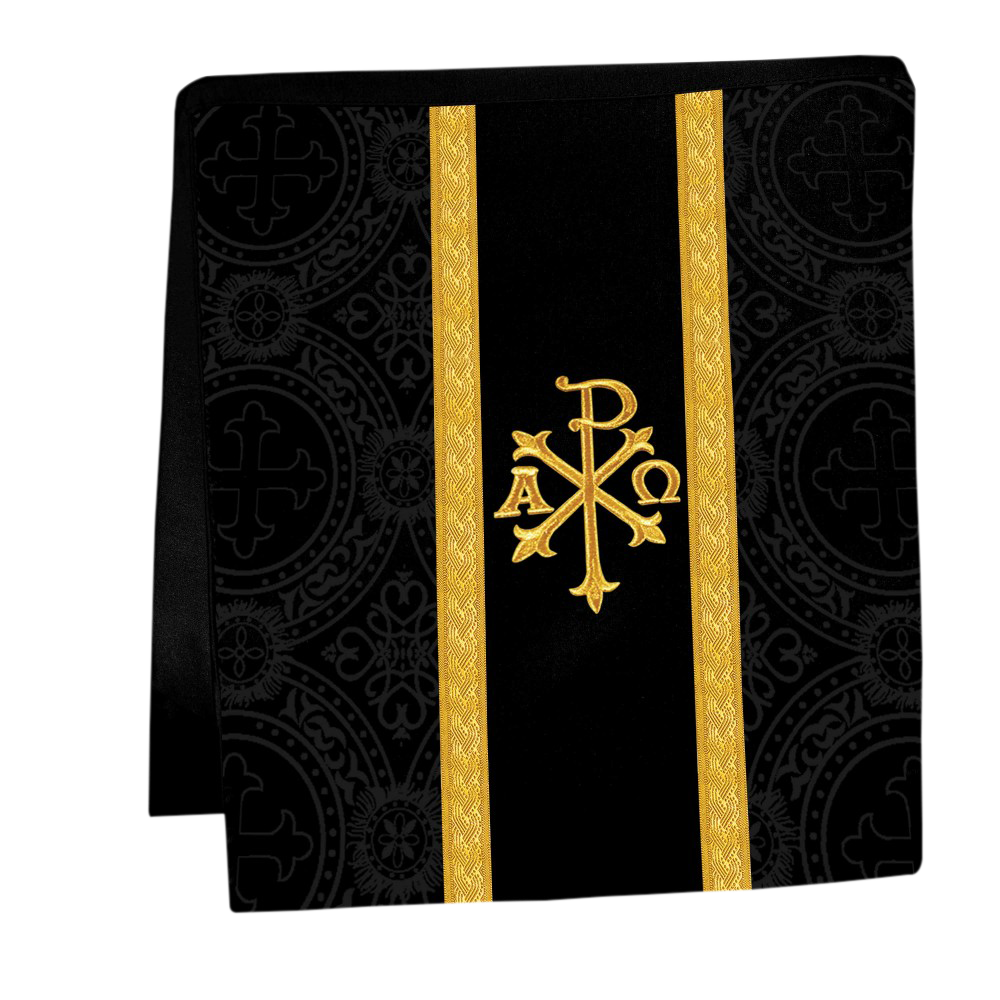 Gothic Chasuble - Y Type with woven braids