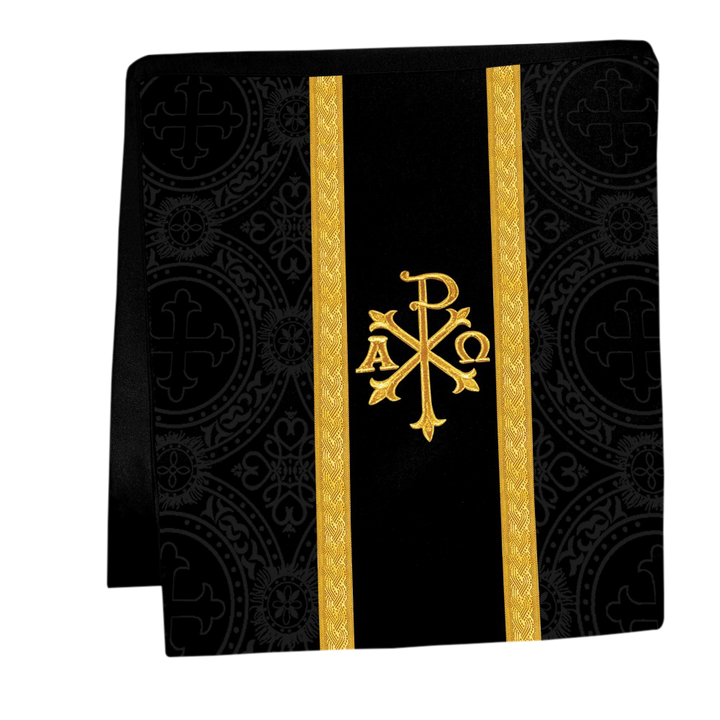 Gothic Chasuble - Y Type with woven braids