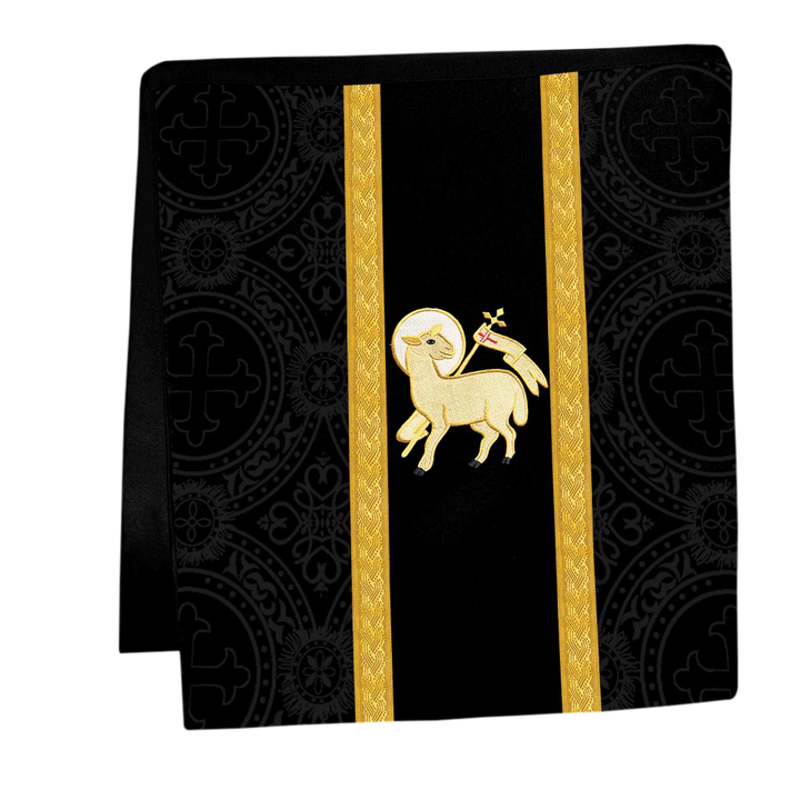 Gothic Chasuble - Y Type with woven braids