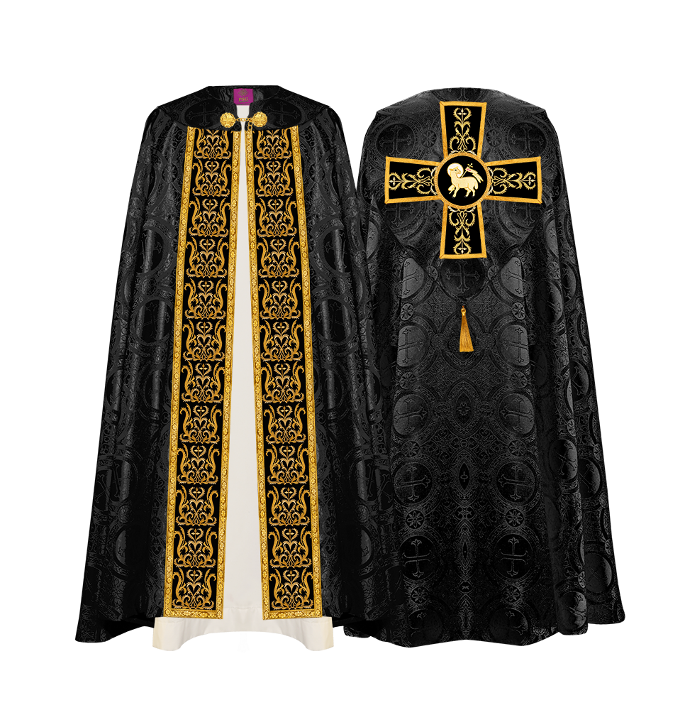 EXCEPTIONALLY MADE GOTHIC COPE VESTMENT