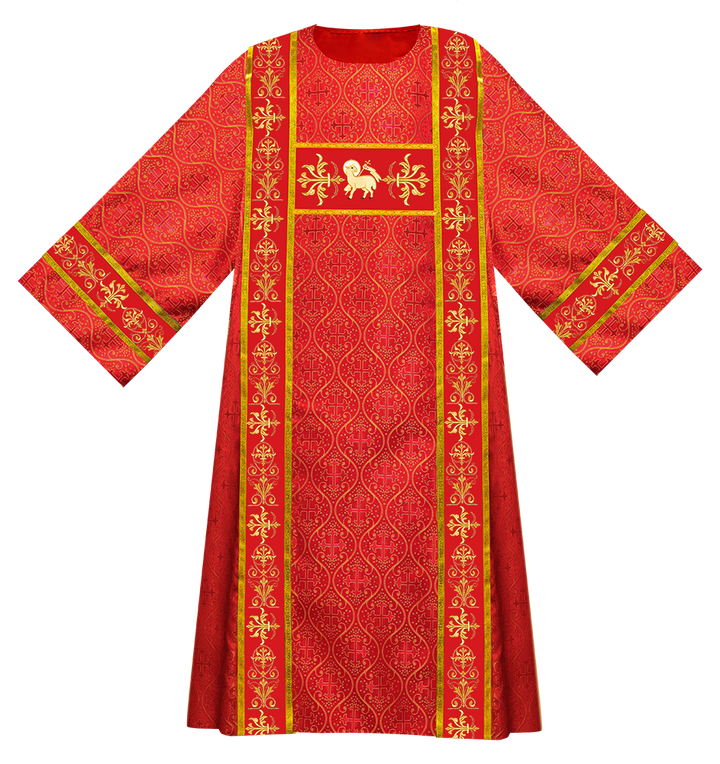 DALMATICS WITH ORNATE EMBROIDERY