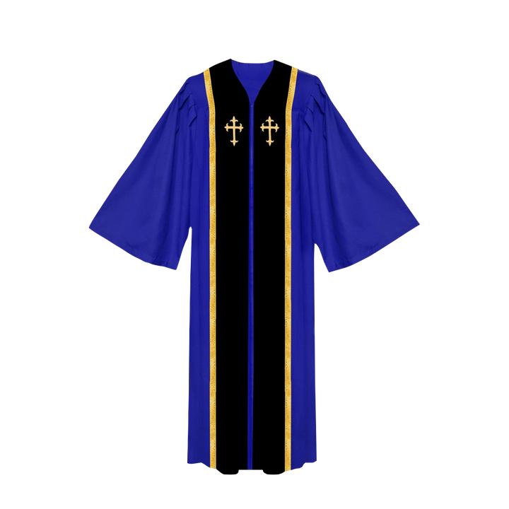 Traditional choir robe - Frontal sleeves