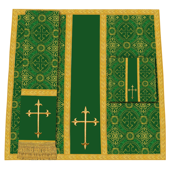 Gothic Chasuble - Spiritual PAX and Grapes