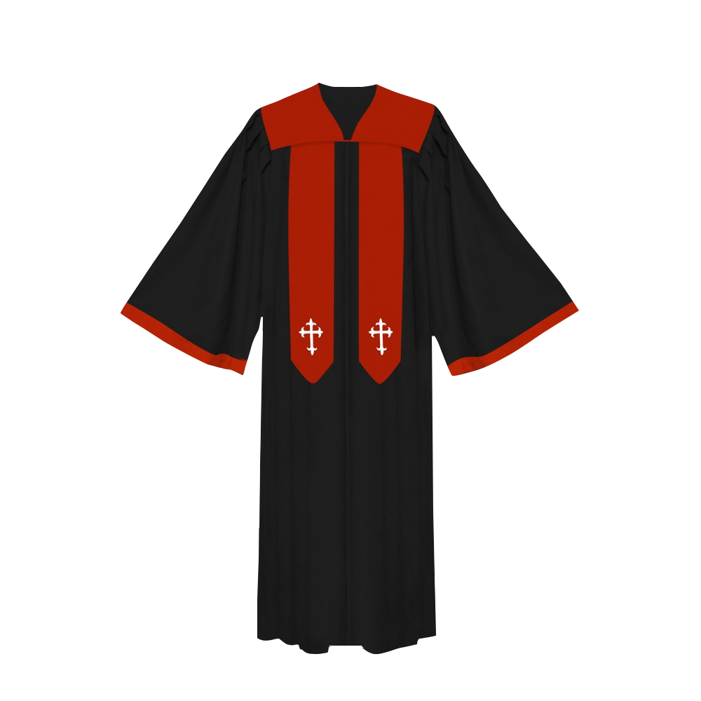 Black Bishop Clergy Robe – Churchgoers