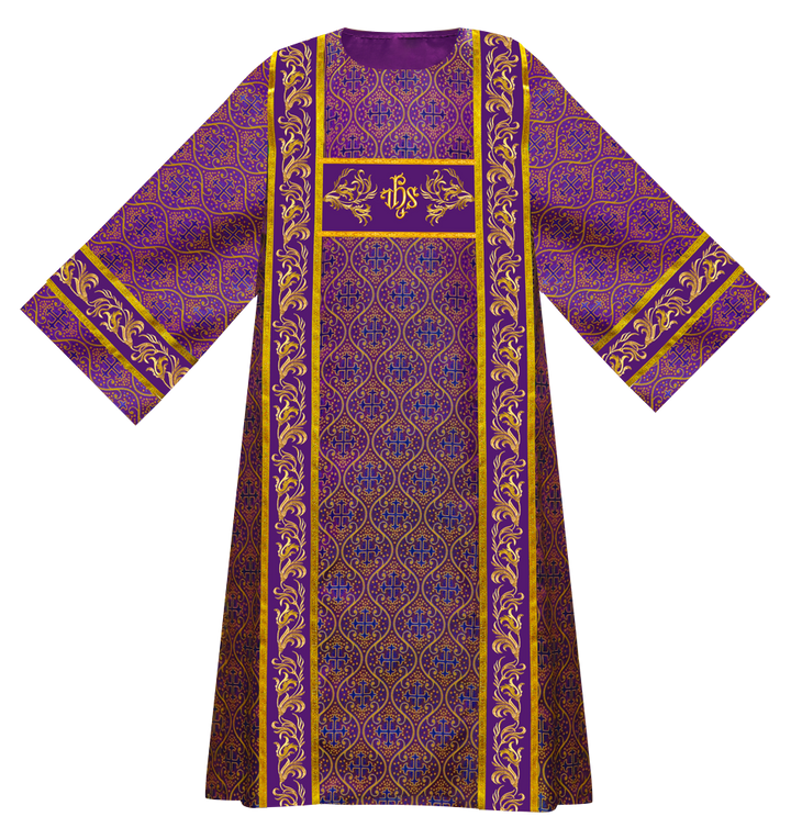 DALMATICS VESTMENT WITH ORNATE EMBROIDERY