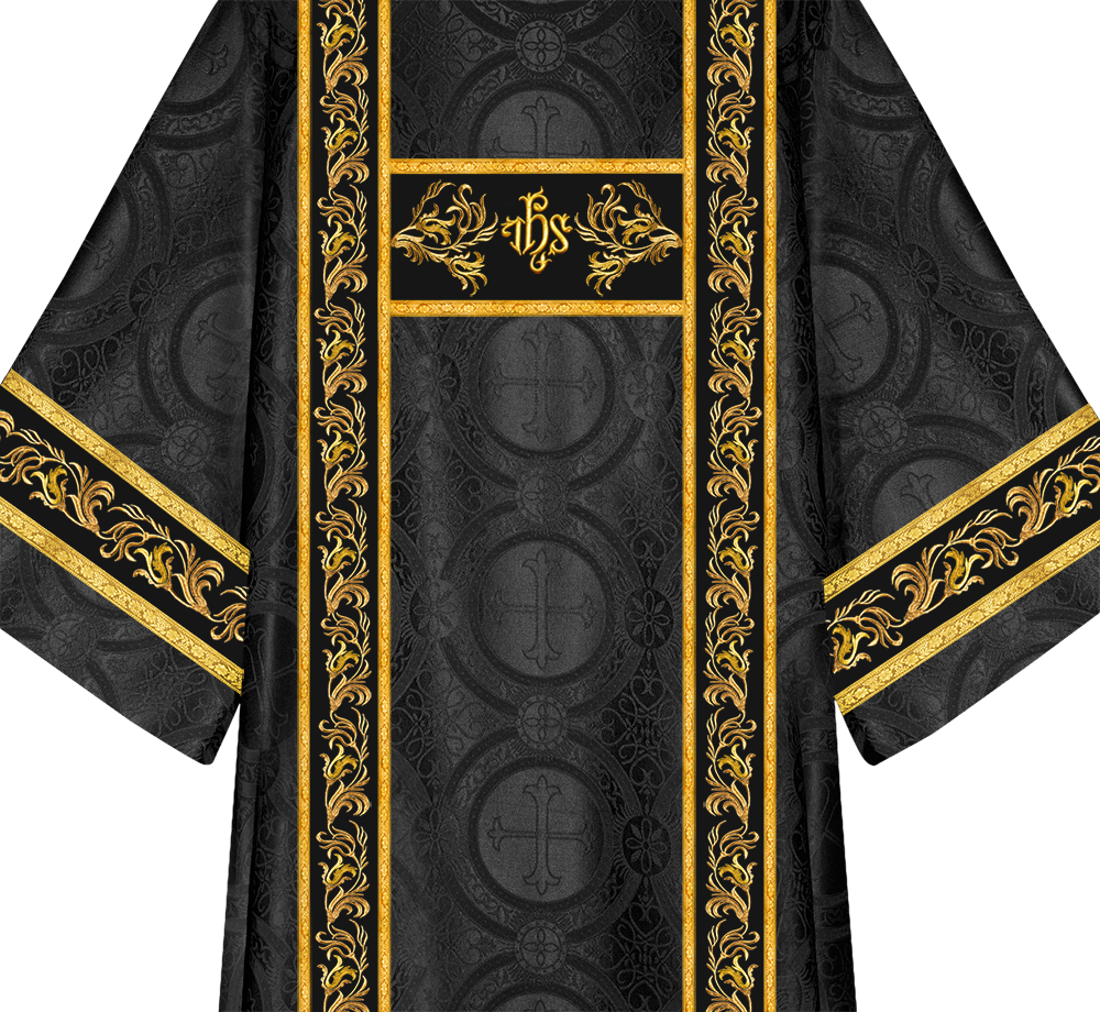 DALMATICS VESTMENT WITH ORNATE EMBROIDERY