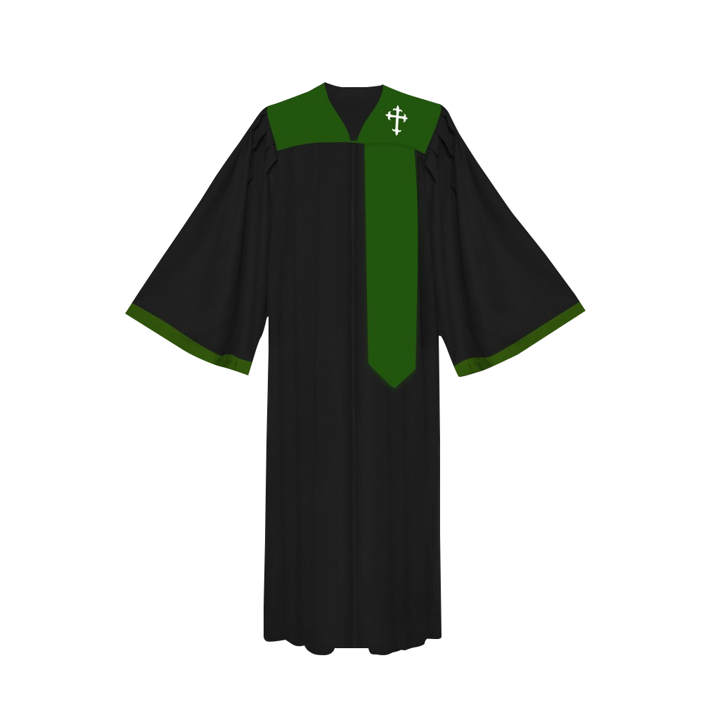 Patriot choir robe - Frontal sleeves