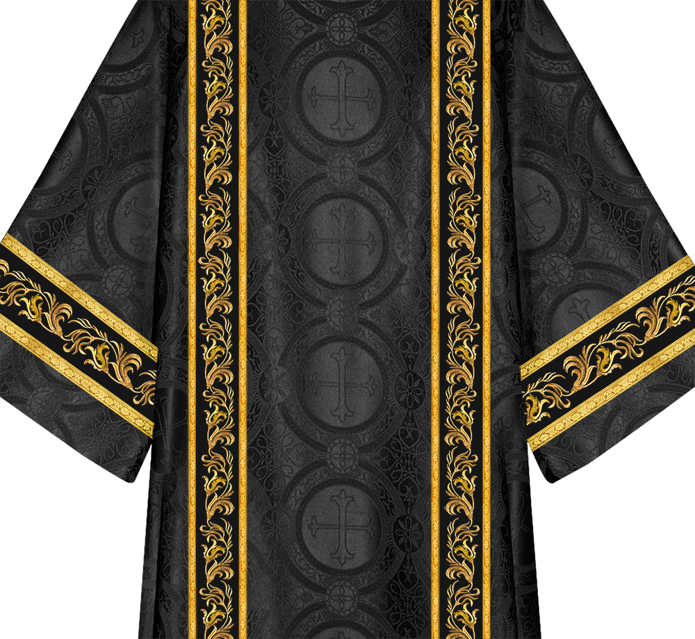 DALMATICS VESTMENT WITH ORNATE EMBROIDERY
