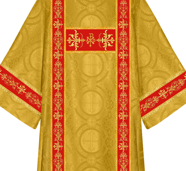 DALMATICS WITH ORNATE EMBROIDERY