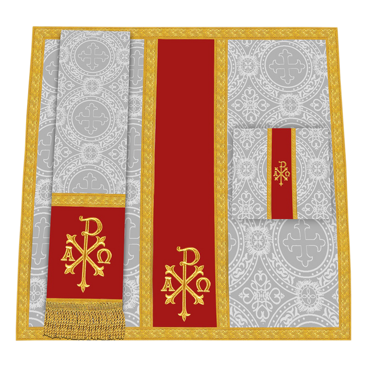 Gothic Chasuble - Y Type with woven braids