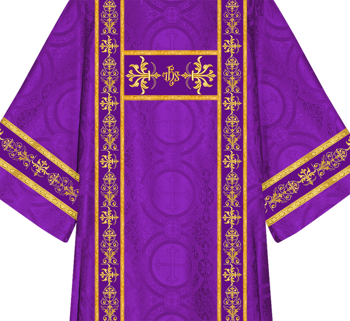 DALMATICS WITH ORNATE EMBROIDERY