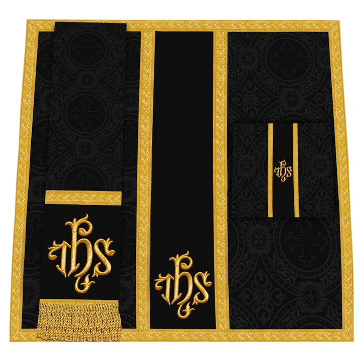 Gothic Chasuble - Y Type with woven braids