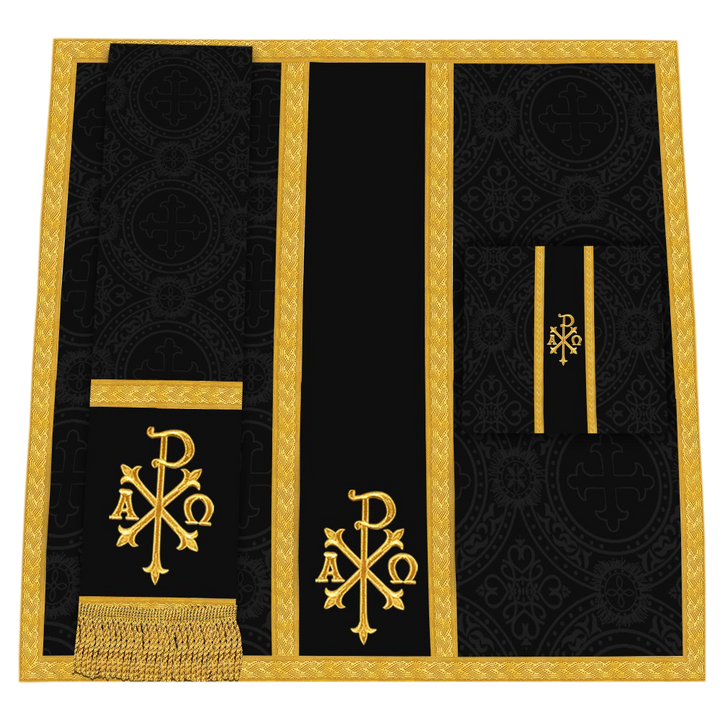 Gothic Chasuble - Y Type with woven braids