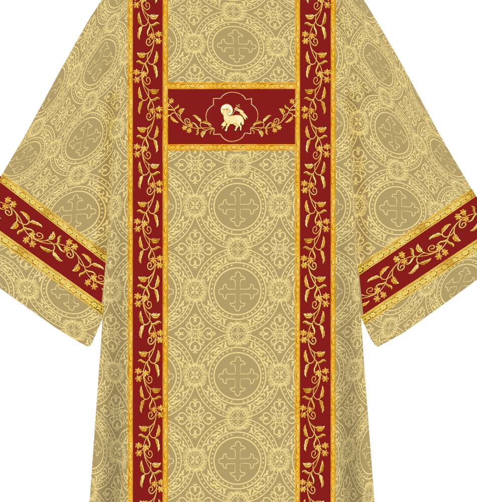 Solemn Mass Dalmatic Vestments - Floral Collection