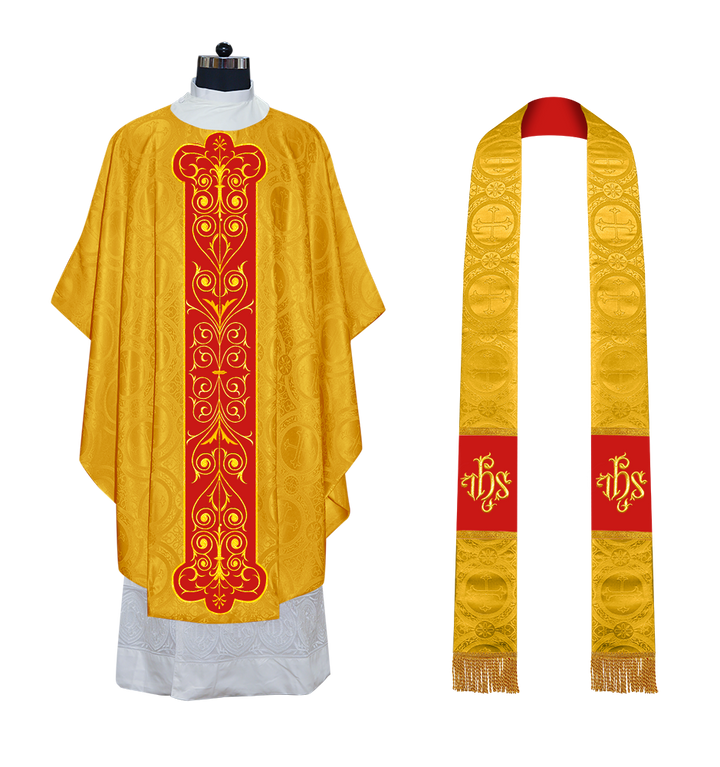 Gothic Chasuble Vestment-Vintage Collection
