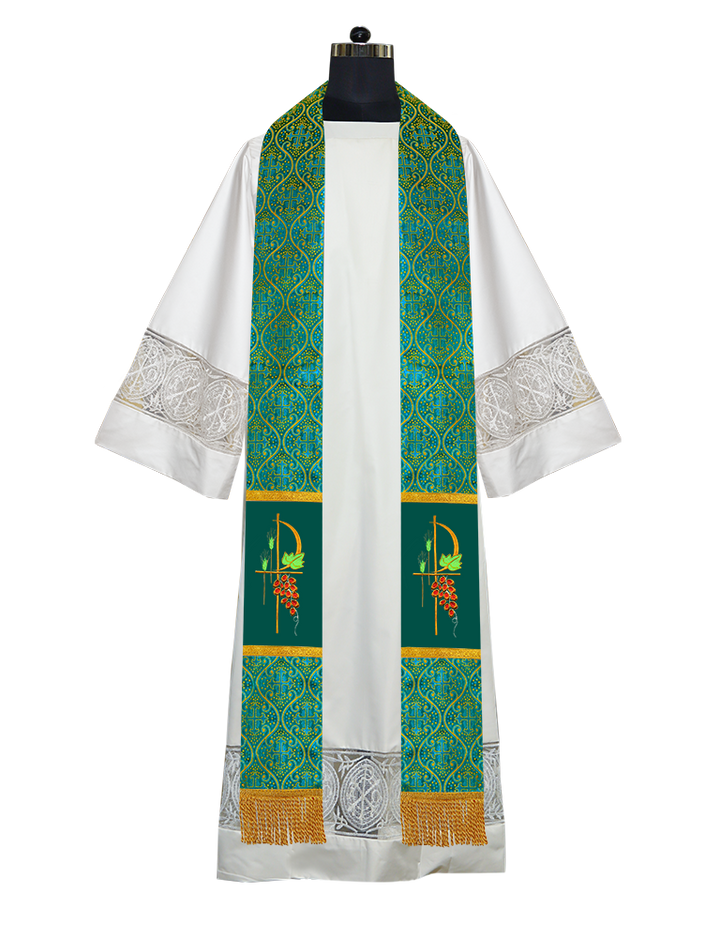 Solemn Clergy Stole - Grapes collection