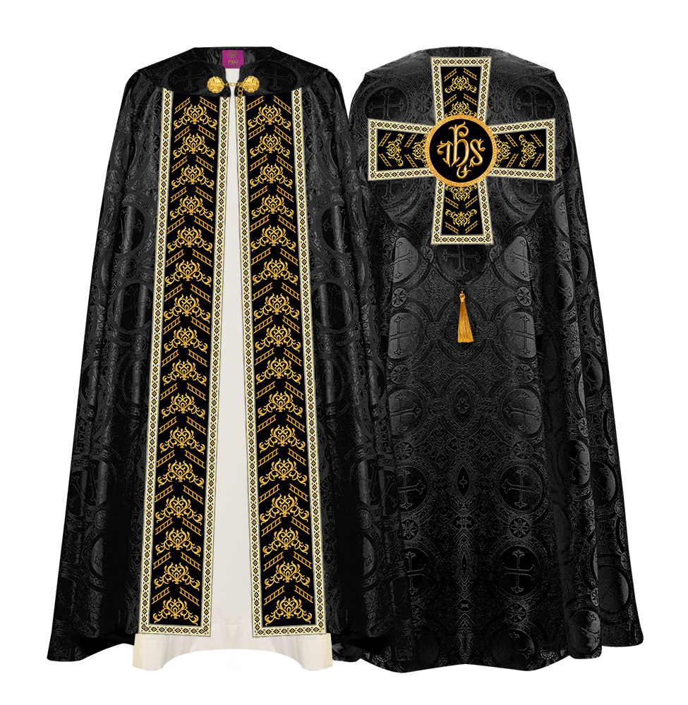 GOTHIC COPE VESTMENTS WITH ADORNED MOTIFS