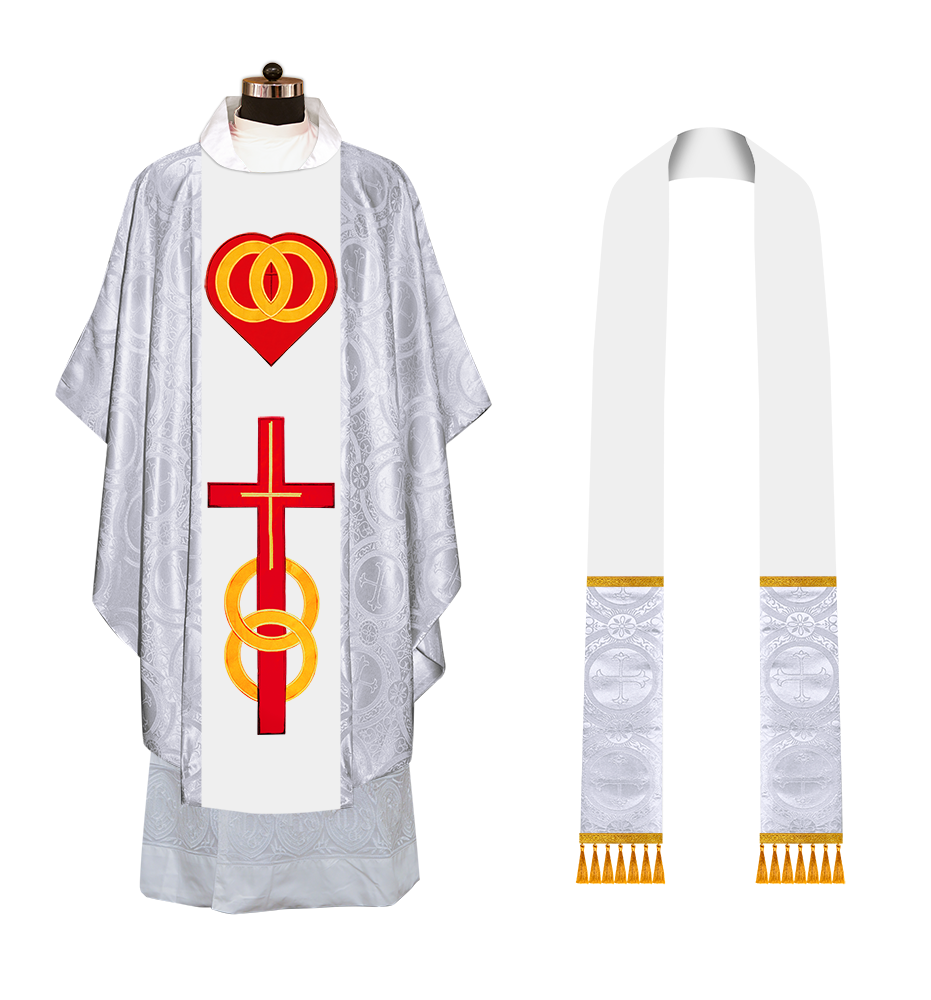 Wedding special Gothic Chasuble Vestment
