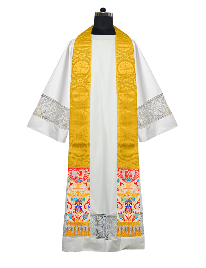 CORONATION TAPESTRY CLERGY STOLE