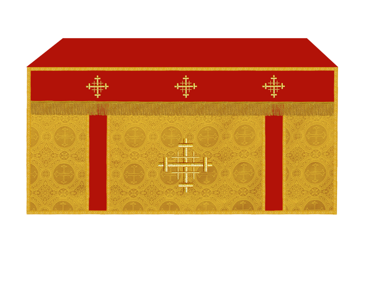 Altar Cloth with Spiritual Cross