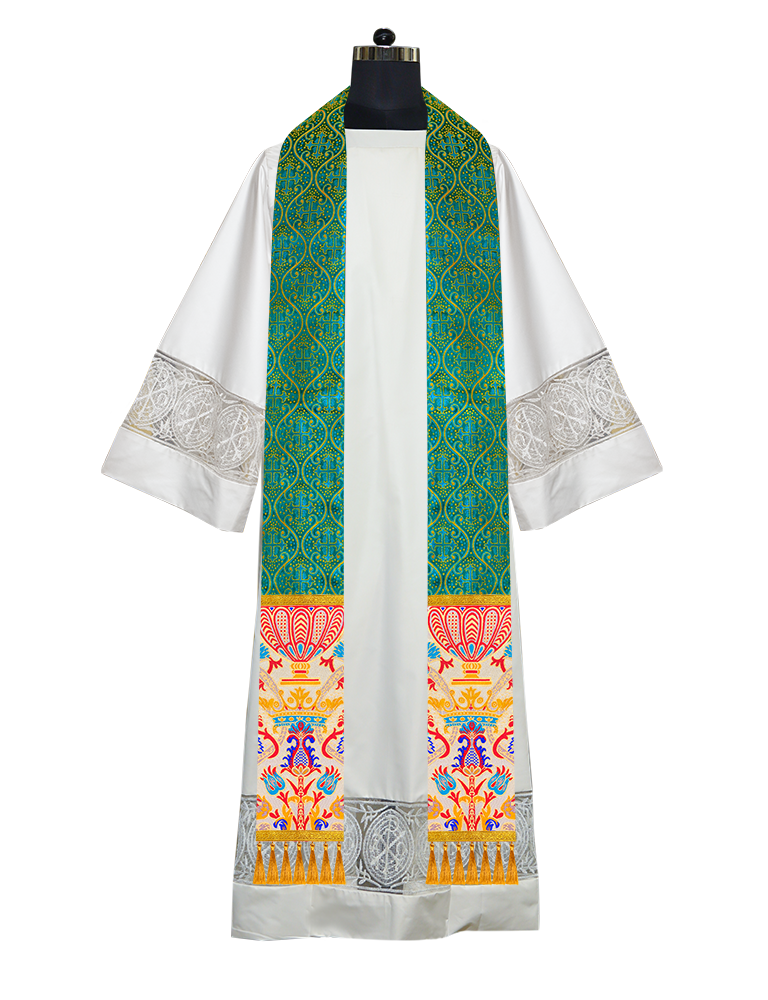 CORONATION TAPESTRY CLERGY STOLE