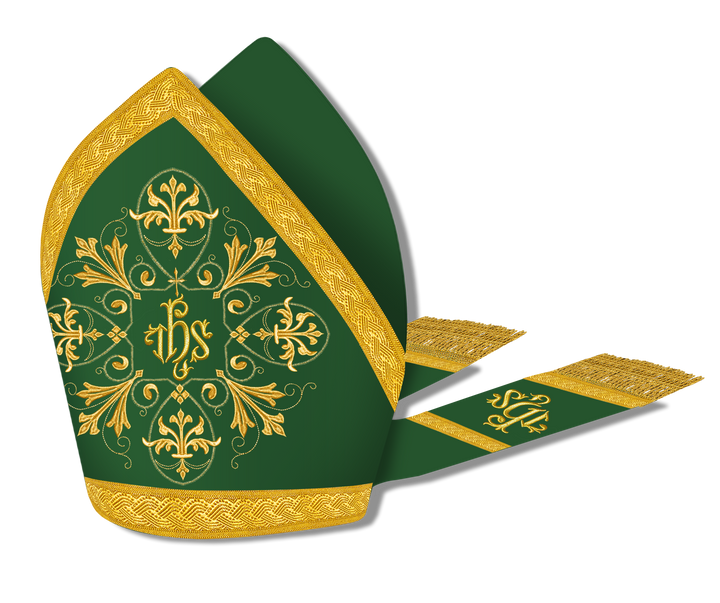 12" Mitre - Contemporary collection - JOHA VESTMENTS