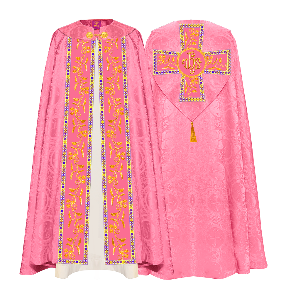 GOTHIC COPE VESTMENTS ORNATED WITH FLORAL DESIGN