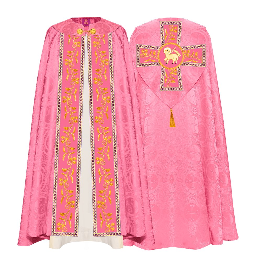 GOTHIC COPE VESTMENTS ORNATED WITH FLORAL DESIGN