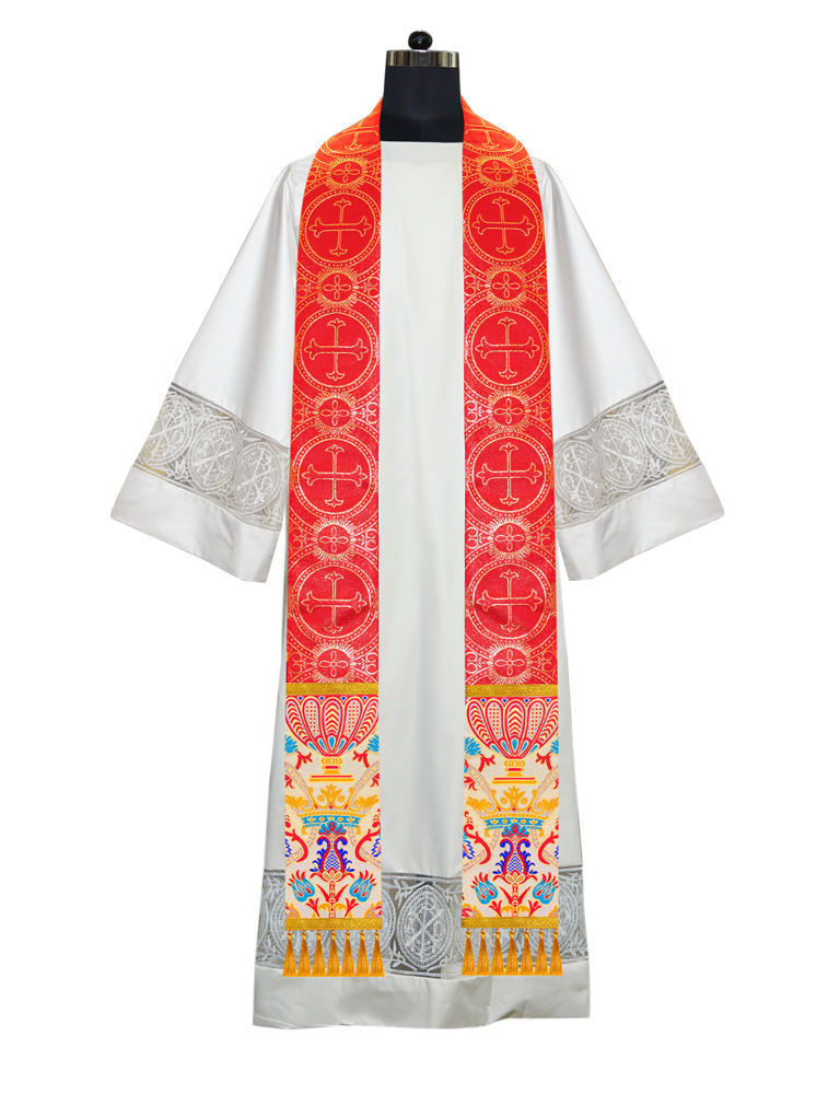 CORONATION TAPESTRY CLERGY STOLE