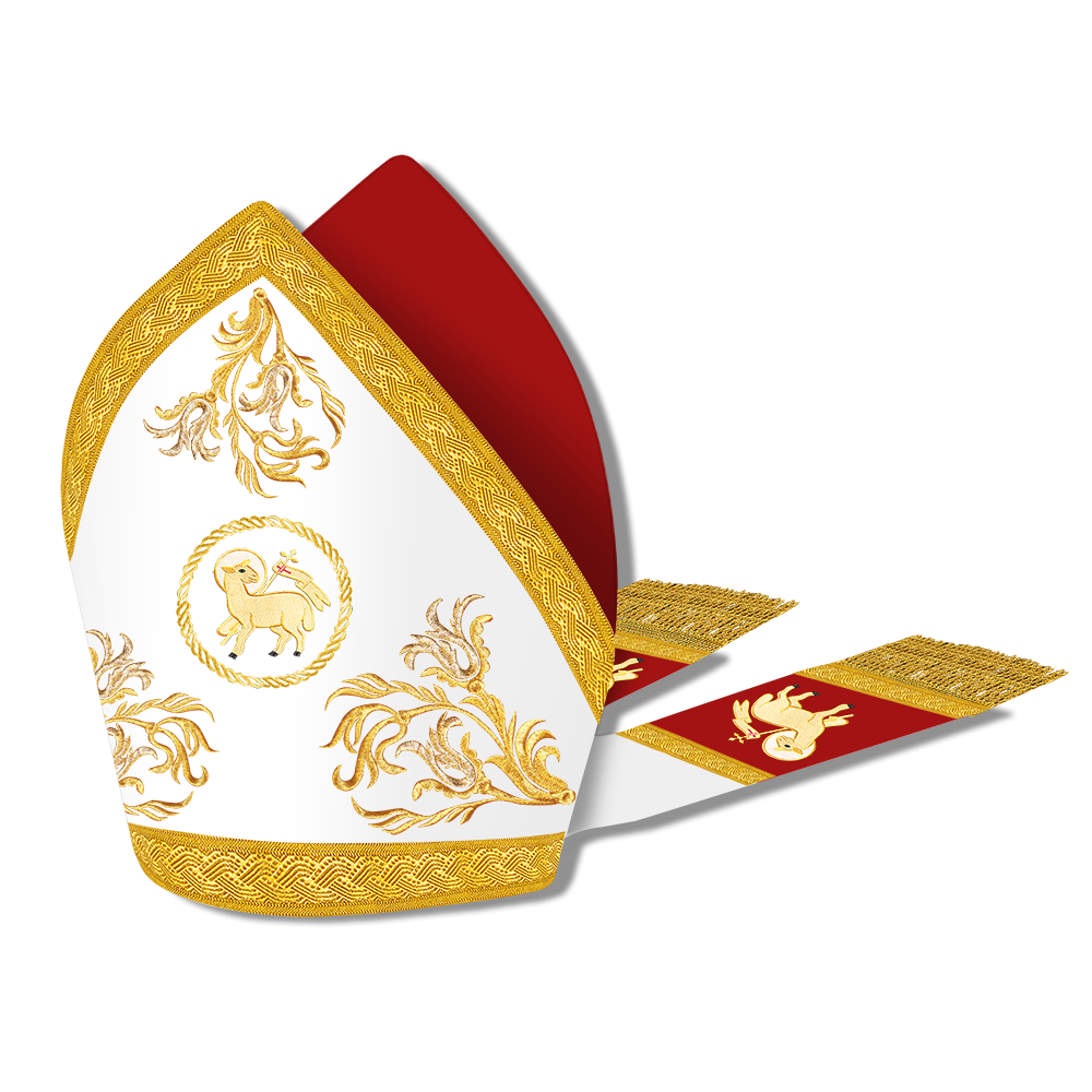 10" Mitre - Cathedral collection - JOHA VESTMENTS