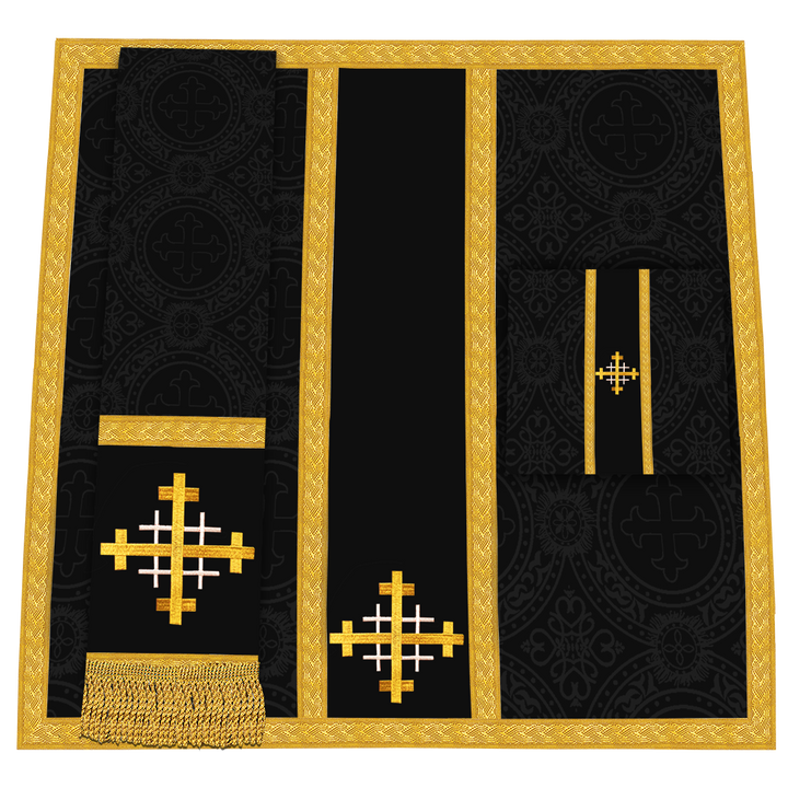 Gothic Chasuble - Y Type with woven braids