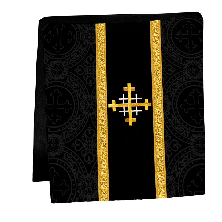 Gothic Chasuble - Y Type with woven braids