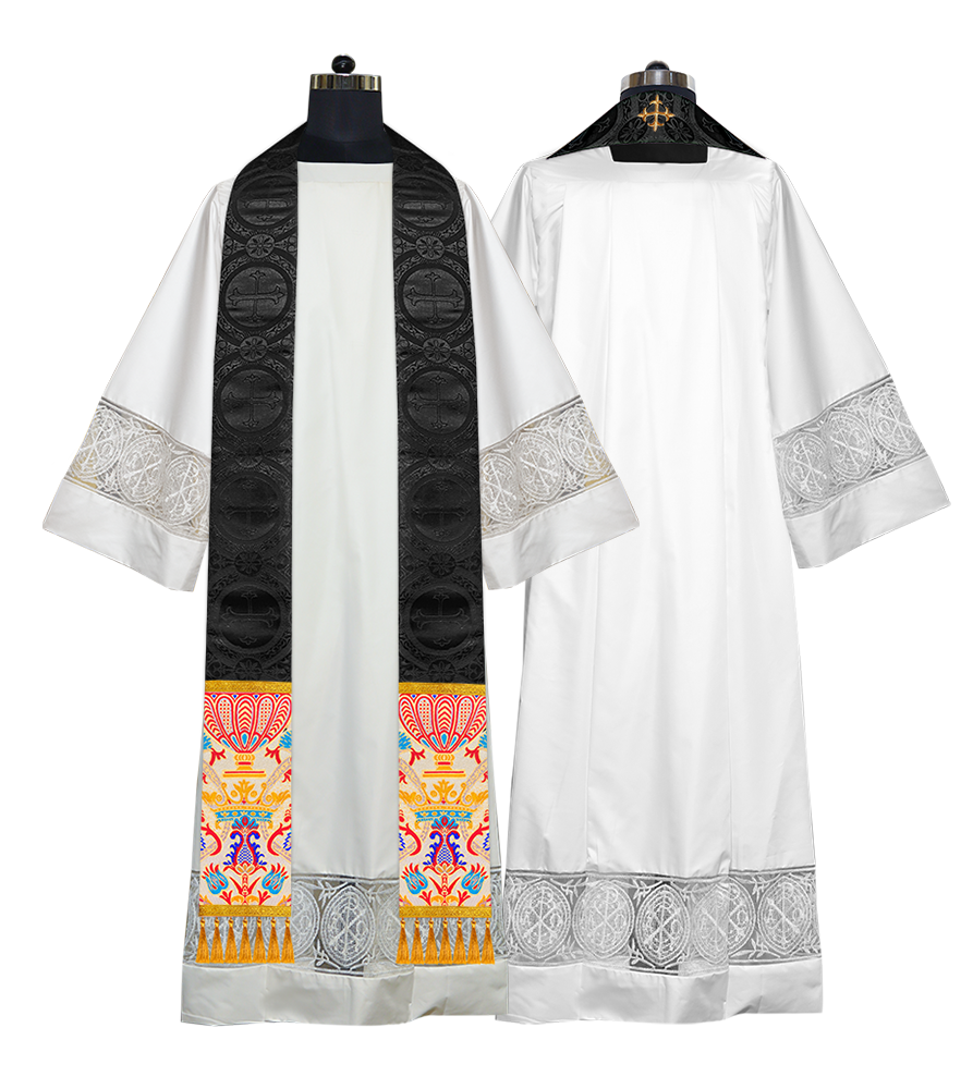 CORONATION TAPESTRY CLERGY STOLE