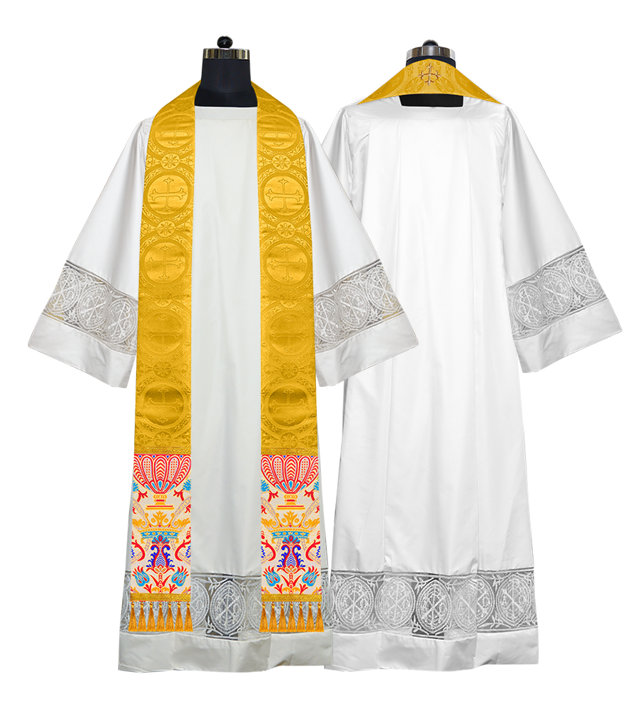 CORONATION TAPESTRY CLERGY STOLE