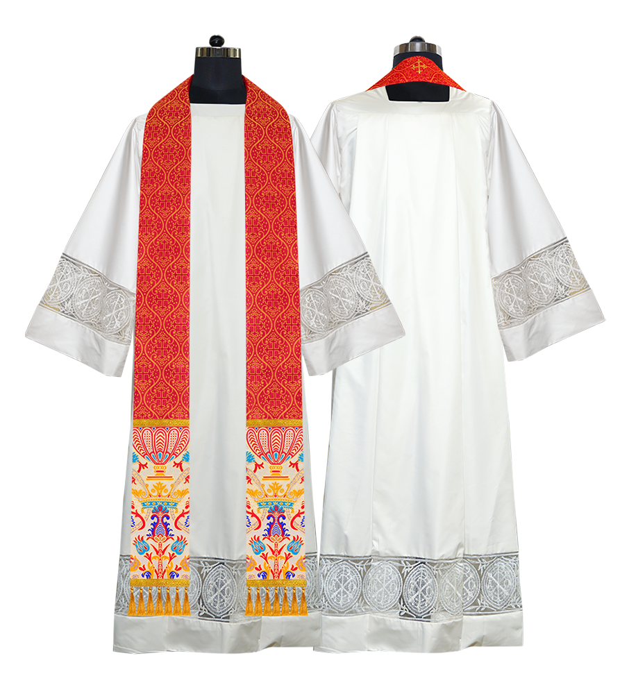 CORONATION TAPESTRY CLERGY STOLE