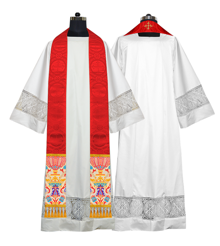 CORONATION TAPESTRY CLERGY STOLE