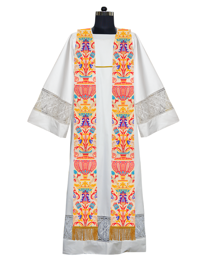 TAPESTRY CORONATION CLERGY STOLE