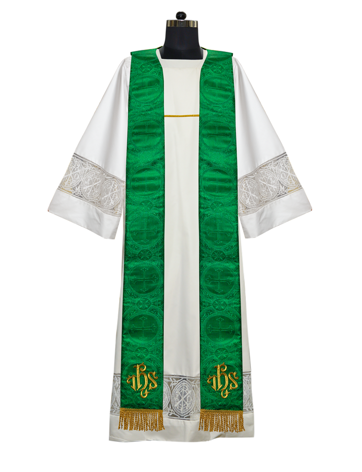 Clergy Stole with IHS motif