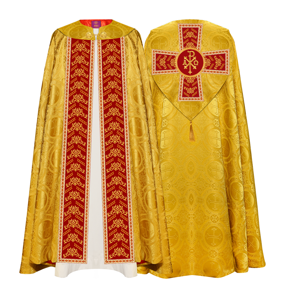 GOTHIC COPE VESTMENTS WITH ADORNED MOTIFS